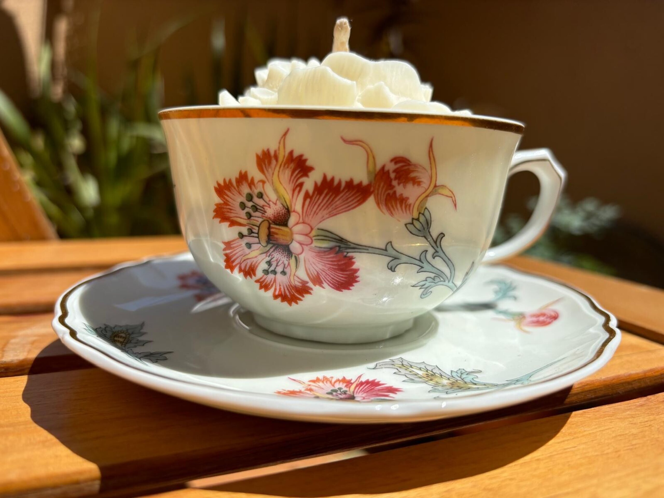 Taza porcelana Limonges - 4